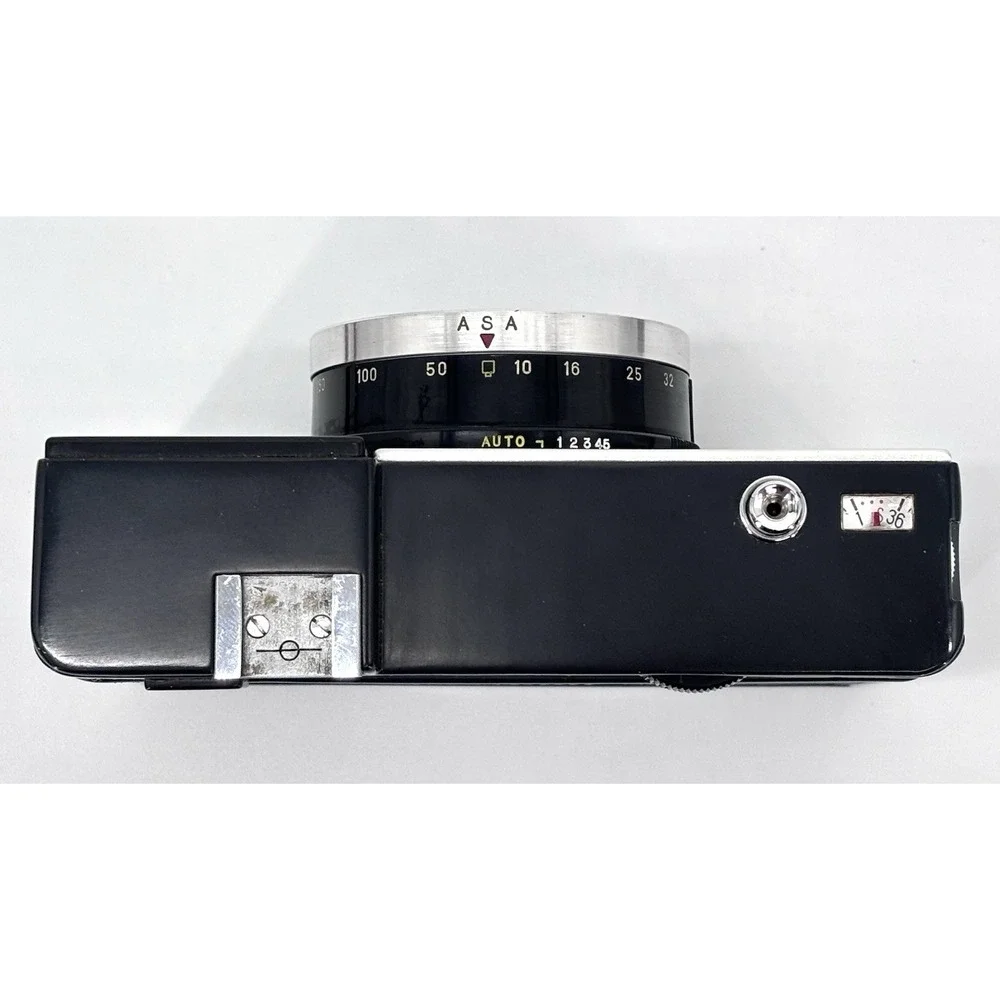 Vintage Fujica 35 Automagic 35mm Film Camera Fujinar-K Lens Leather Case